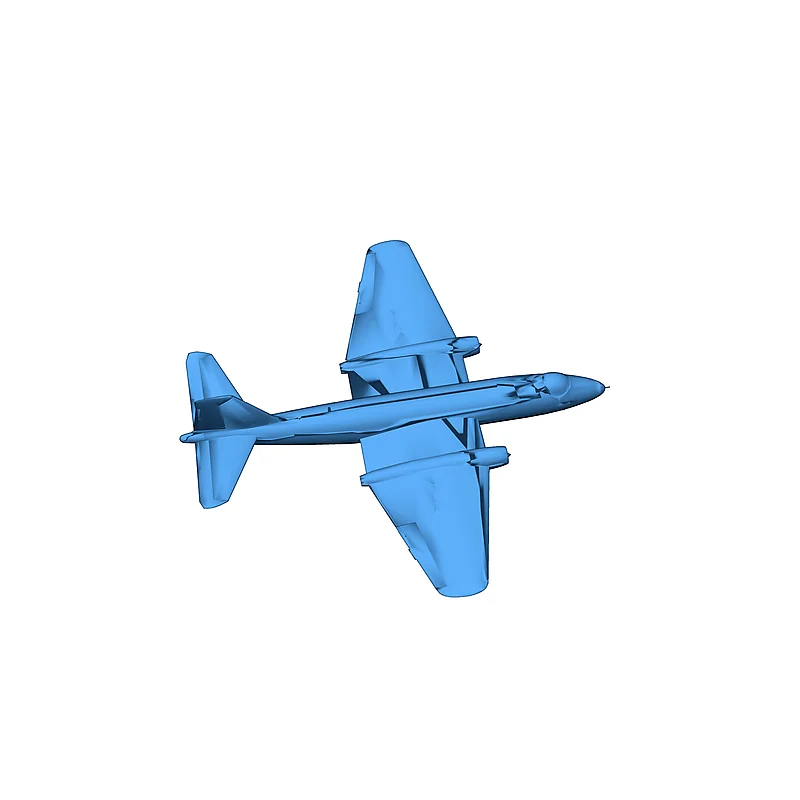 3D модель Модель B-57 в масштабі 1/144 - фото 7