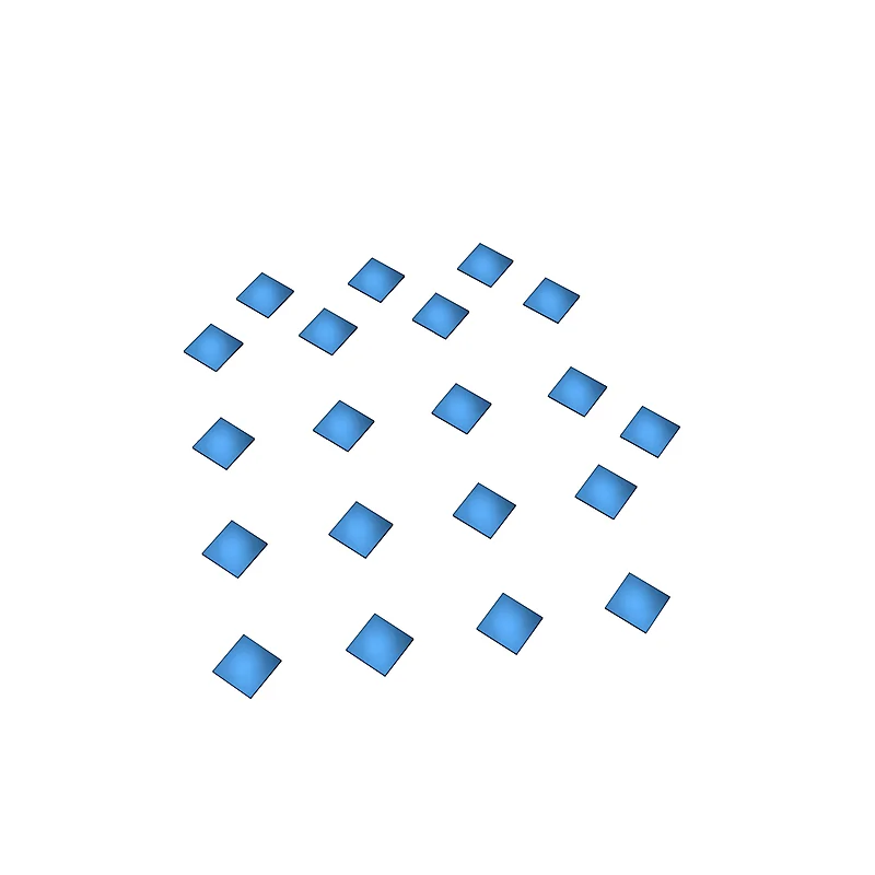 3D модель Дизайн плитки для підлоги в масштабі 1:12 - фото 5