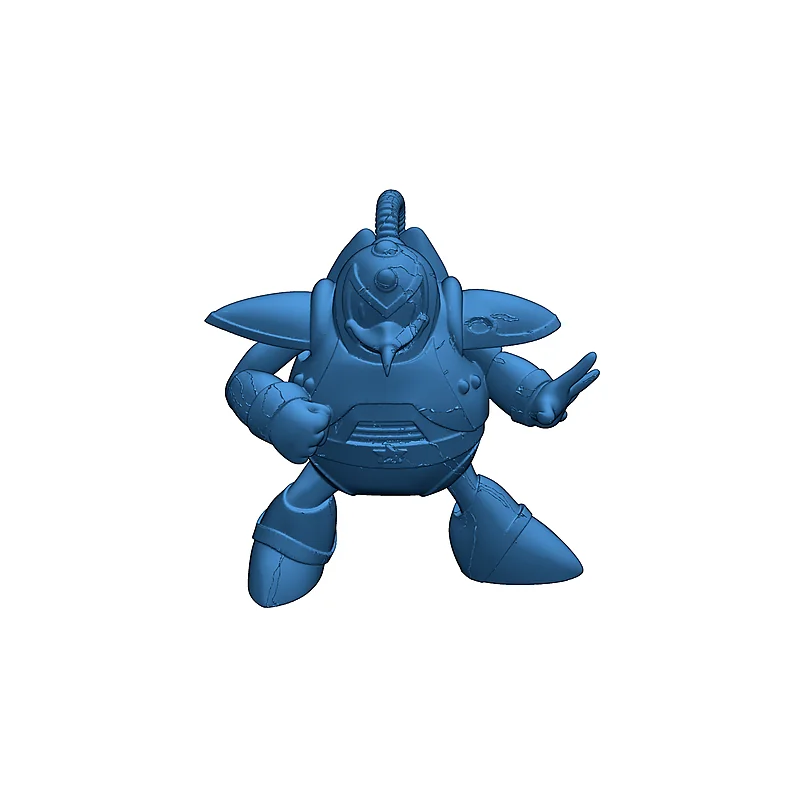 3D модель Модели боссов Mega Man X и броня MMX 1 - фото 11