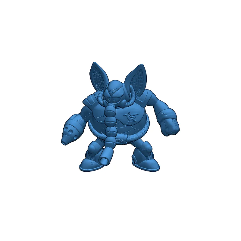 3D модель Модели боссов Mega Man X и броня MMX 1 - фото 13