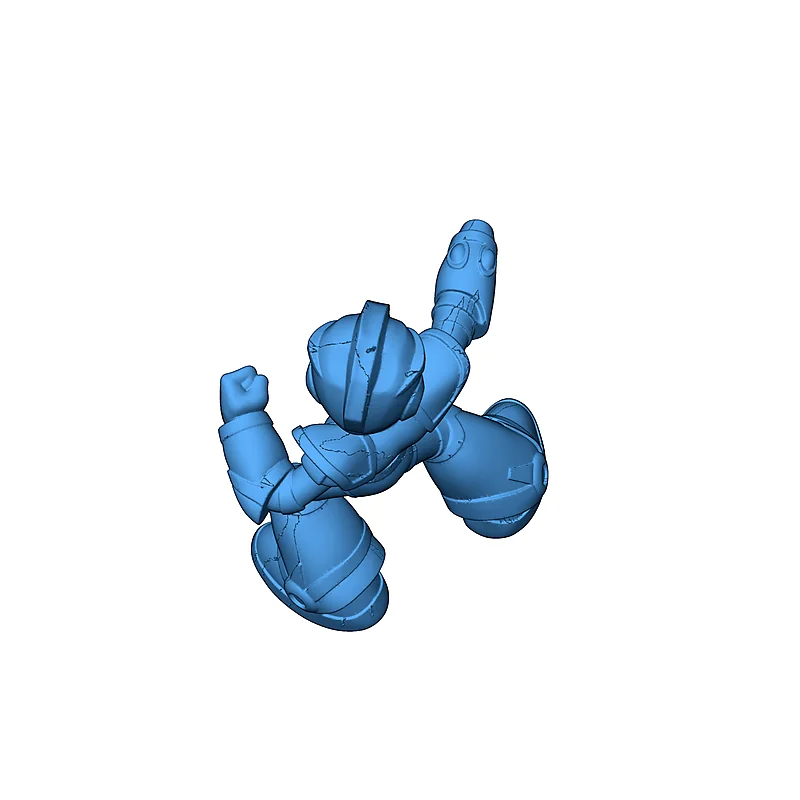 3D модель Модели боссов Mega Man X и броня MMX 1 - фото 14