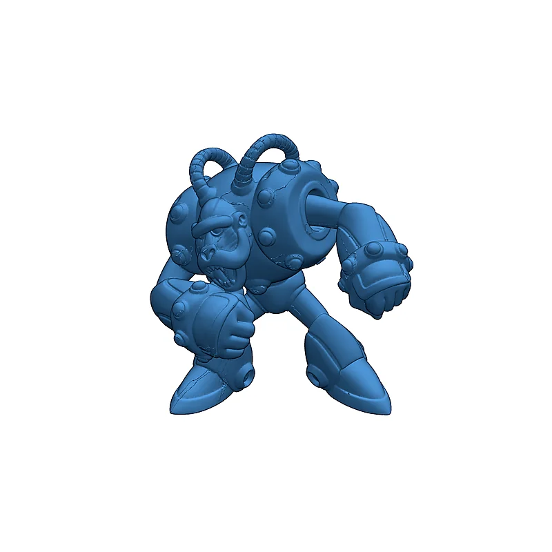 3D модель Модели боссов Mega Man X и броня MMX 1 - фото 17