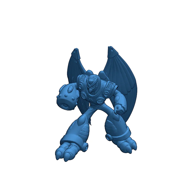 3D модель Модели боссов Mega Man X и броня MMX 1 - фото 21