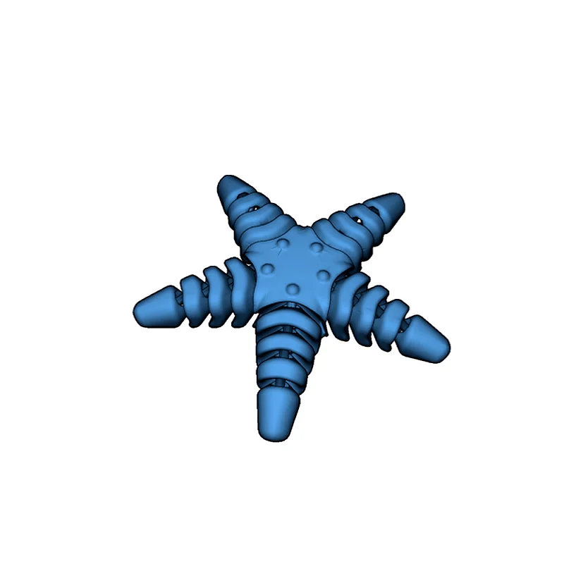 Гибкая морская звезда: Артикулированная игрушка