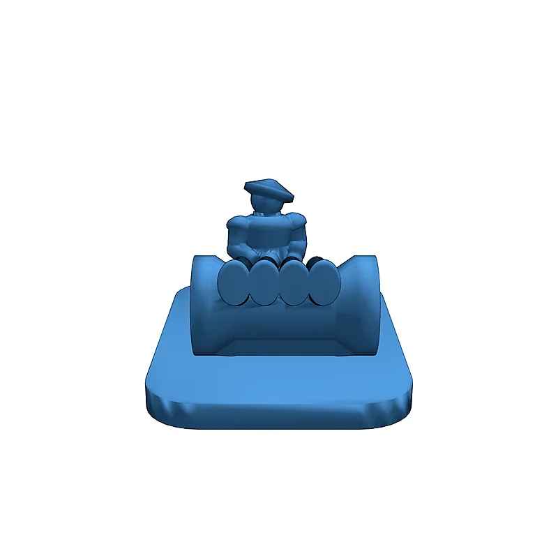 3D модель Мініатюри Італійських війн - Серія T40 - фото 66