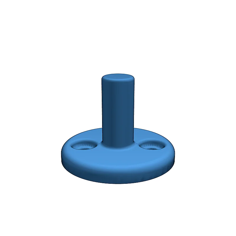 3D модель Крепление Kitchen Aid с отверстиями для винтов - фото 3