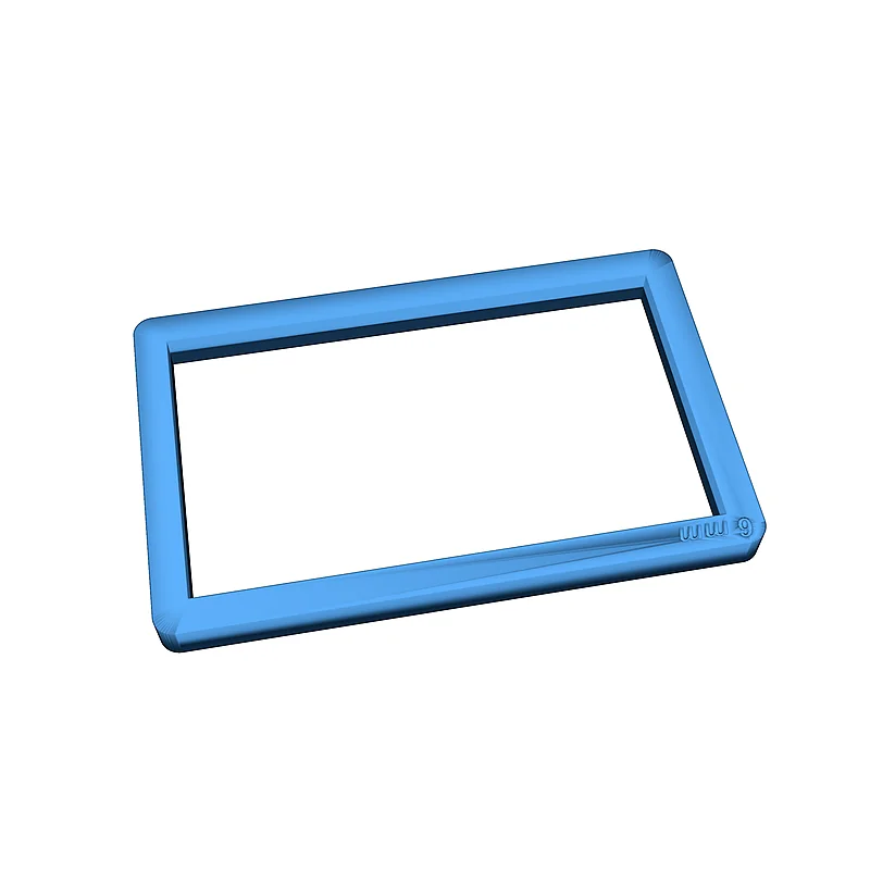 3D модель Рамка для толщины полимерной глины (формат кредитной карты) - фото 27