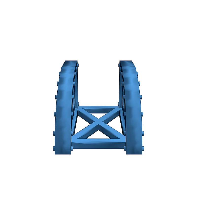 3D модель 28мм Боевая Танковая Модель | Человеческая Оборонительная Сила - фото 25