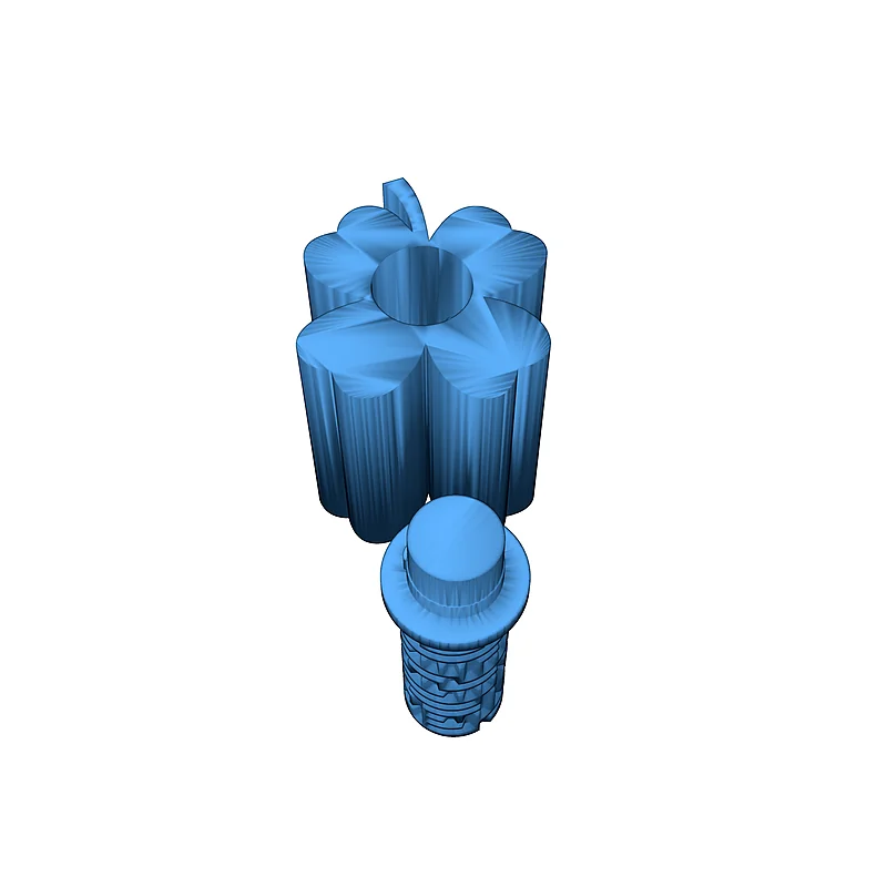 3D модель Шкатулка-головоломка Четырехлистный клевер с шляпой - фото 11