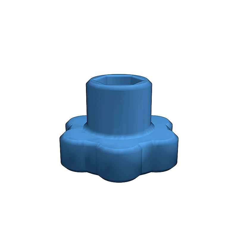 3D модель Звездочка с внутренней резьбой M5, M6, M8 - фото 6