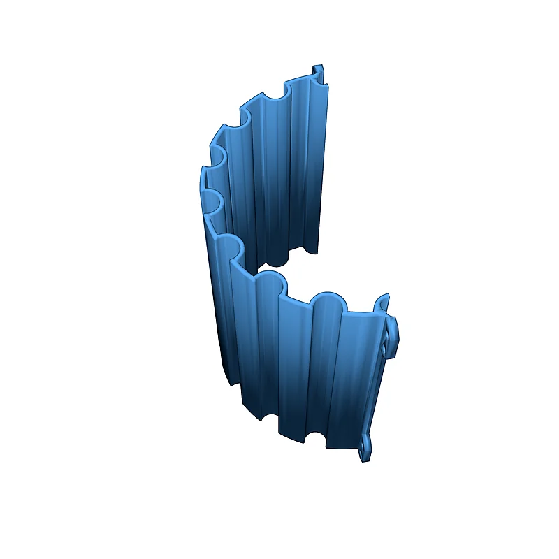 3D модель Форма для литья бетона: дорическая колонна - фото 5