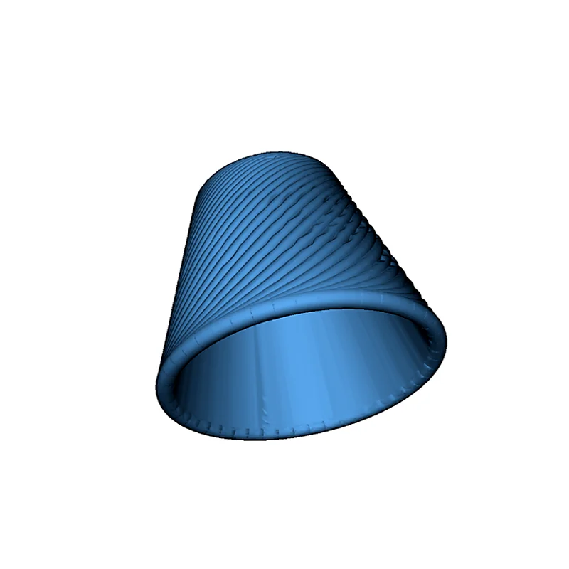 3D модель 3D-модель цветочного горшка - фото 5