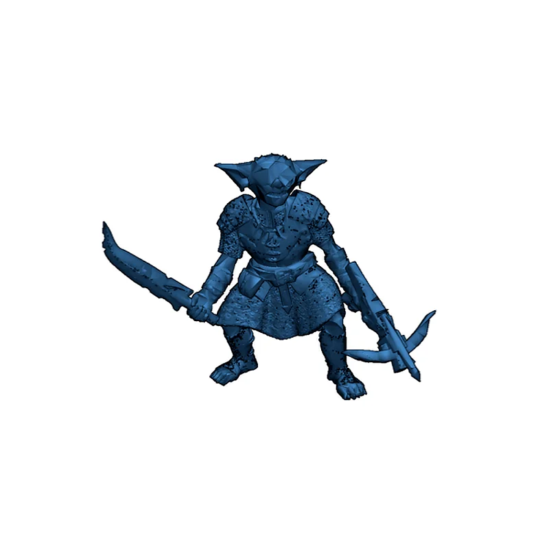 3D модель Миниатюра Хобгоблина-Лучника - фото 5