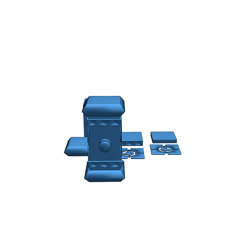 3D модель Голова волка для вархаммера - фото 4