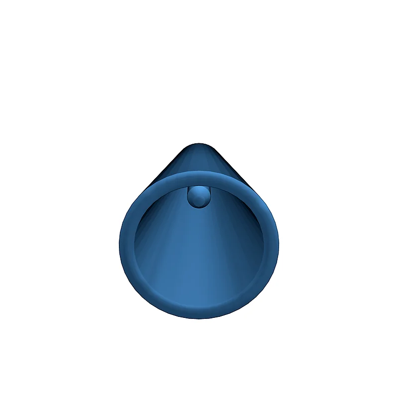 3D модель Крышка для тюбиков герметика - фото 5