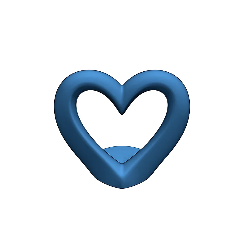 3D модель Подставка в форме сердца на День Святого Валентина - фото 5