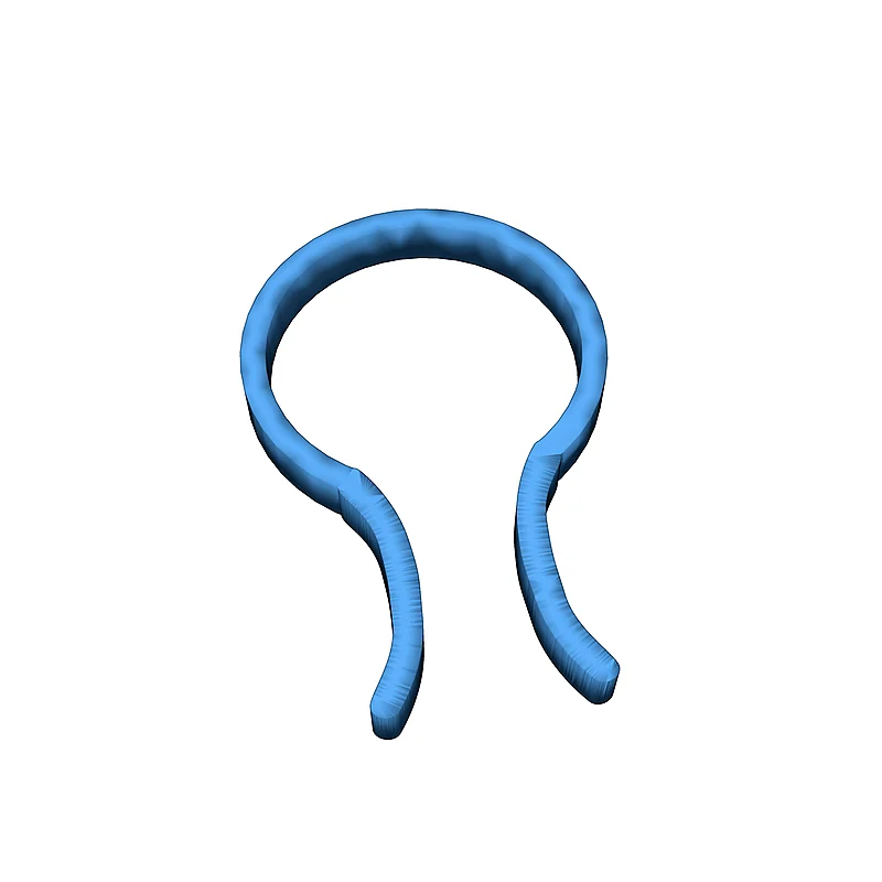 3D модель Клипса для танка Vintage Action Man - фото 4