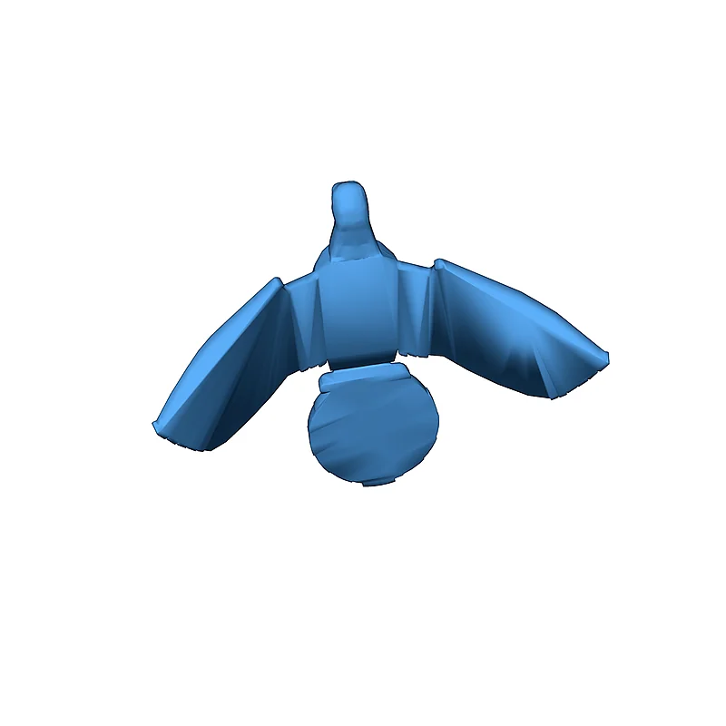 3D модель Бронзовый орел Графа Шпее - фото 3