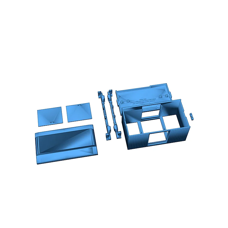 3D модель 3D Модель: Коробка G Scale Shorty Boxcar - фото 4