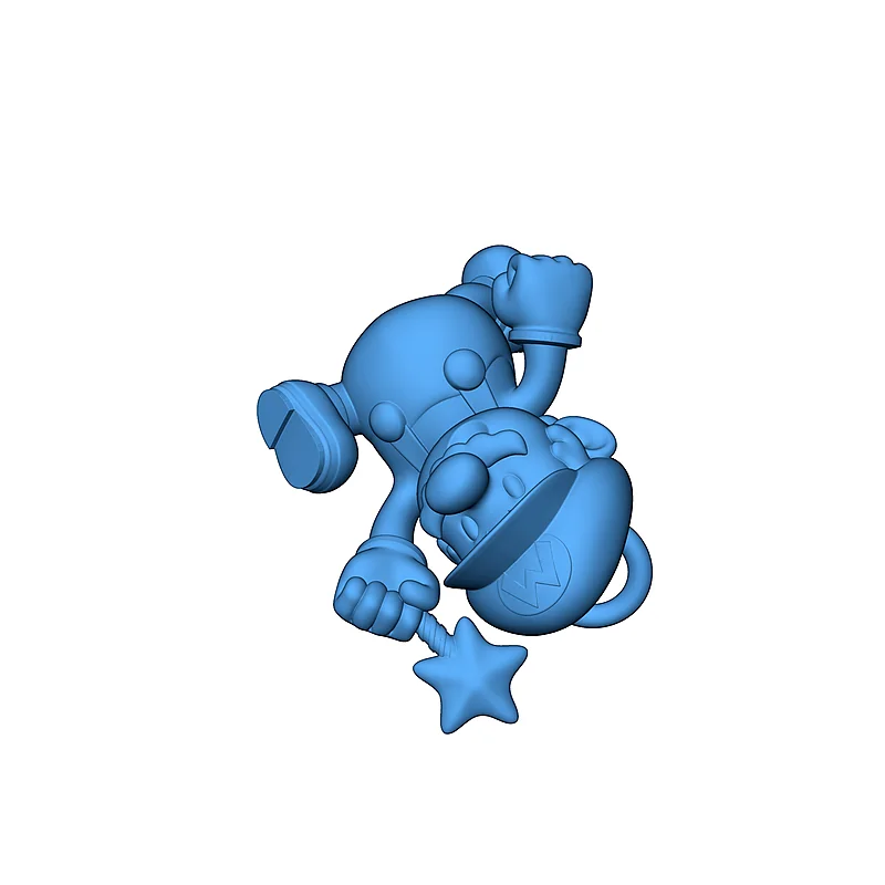 3D модель Super Mario Key Chain - фото 7