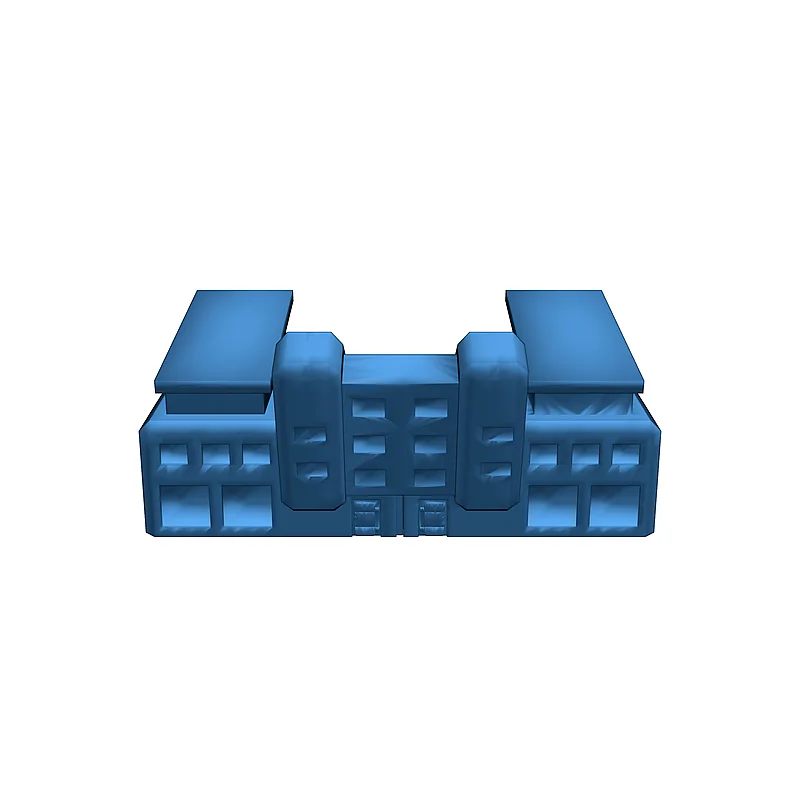 3D модель Разнообразные здания 2 для Battletech - фото 8