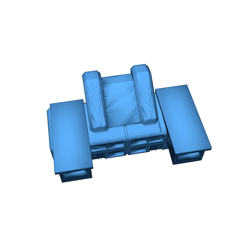 3D модель Разнообразные здания 2 для Battletech - фото 7