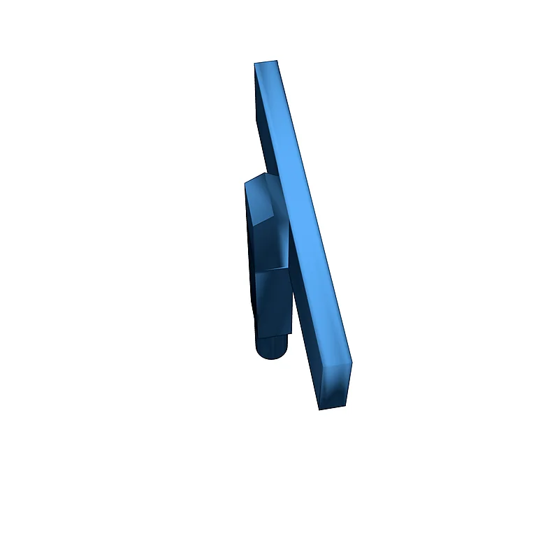 3D модель Железнодорожная свистковая табличка 1:43 - фото 5