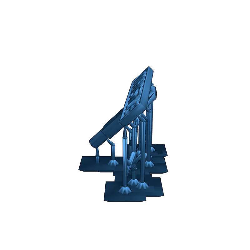 3D модель Железнодорожная свистковая табличка 1:43 - фото 8