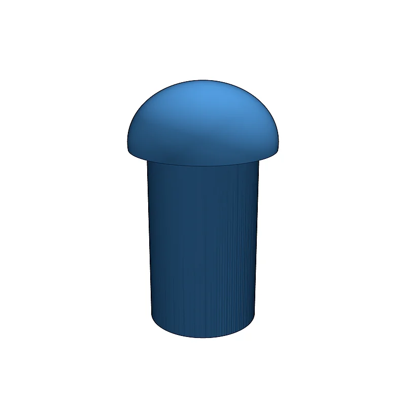 3D модель Набор заглушек для круглых труб (4-40 мм) - фото 10