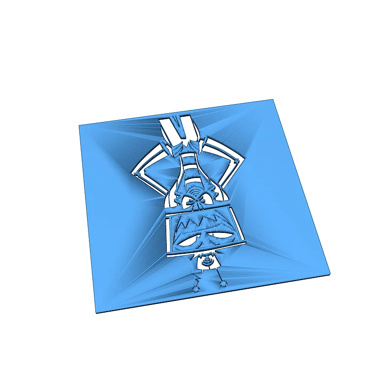 3D модель 3D модель: Искусство стены Vox (Hazbin Hotel) - фото 2