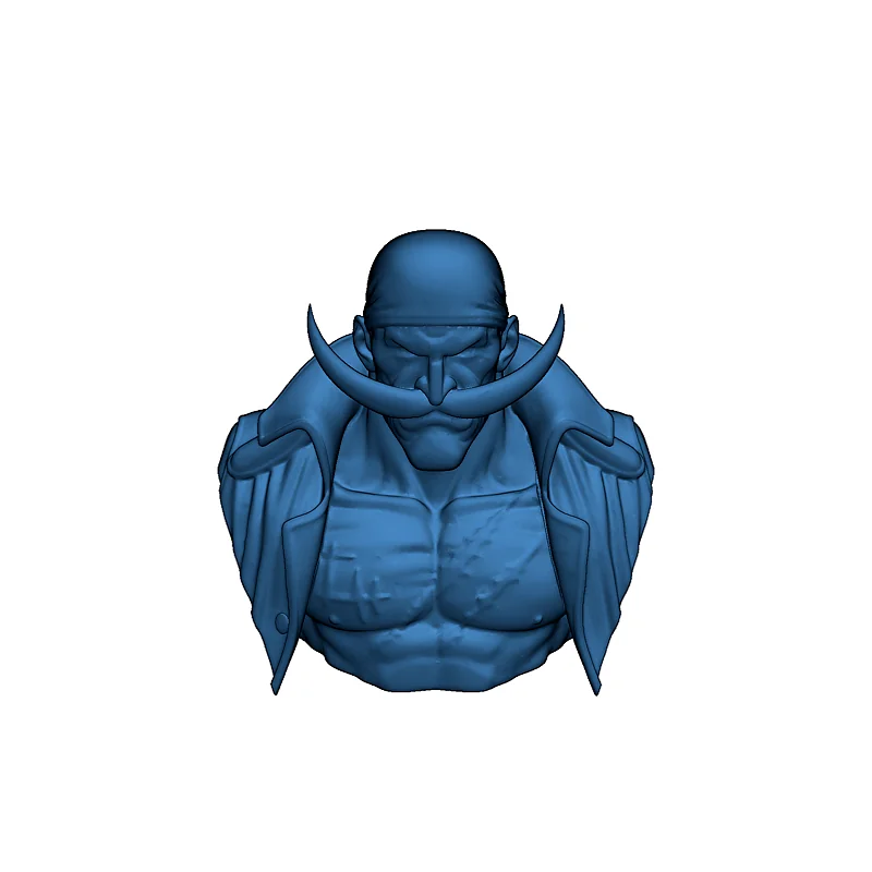 3D модель Бюст Белого Бора - One Piece - фото 8