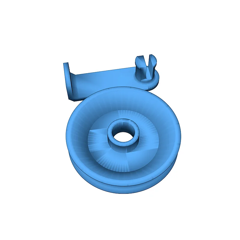 3D модель Простой шкив для круглого каната - фото 4