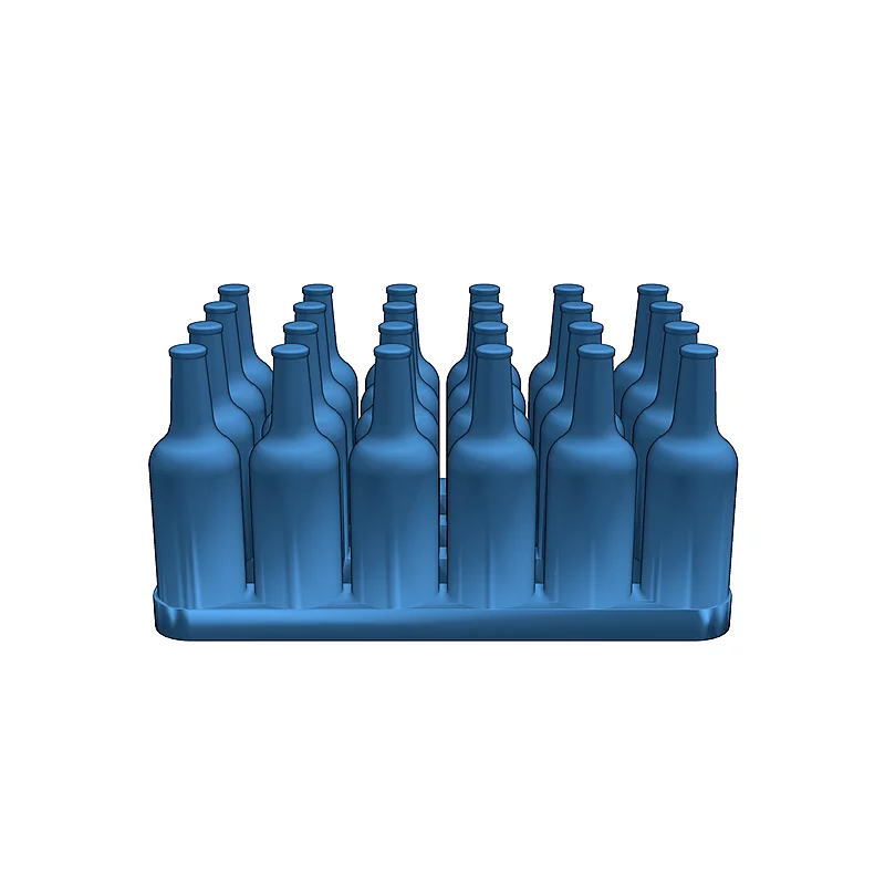 3D модель Модель деревянного ящика с пивом и бутылками 1:19 - фото 10