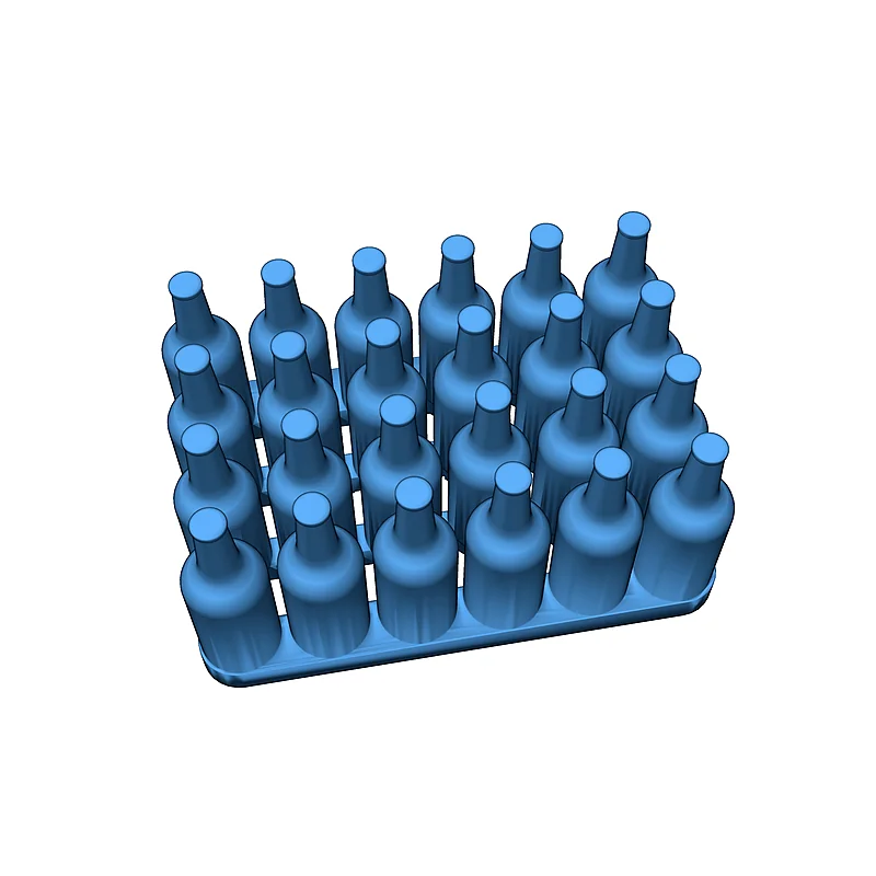 3D модель Модель деревянного ящика с пивом и бутылками 1:19 - фото 9