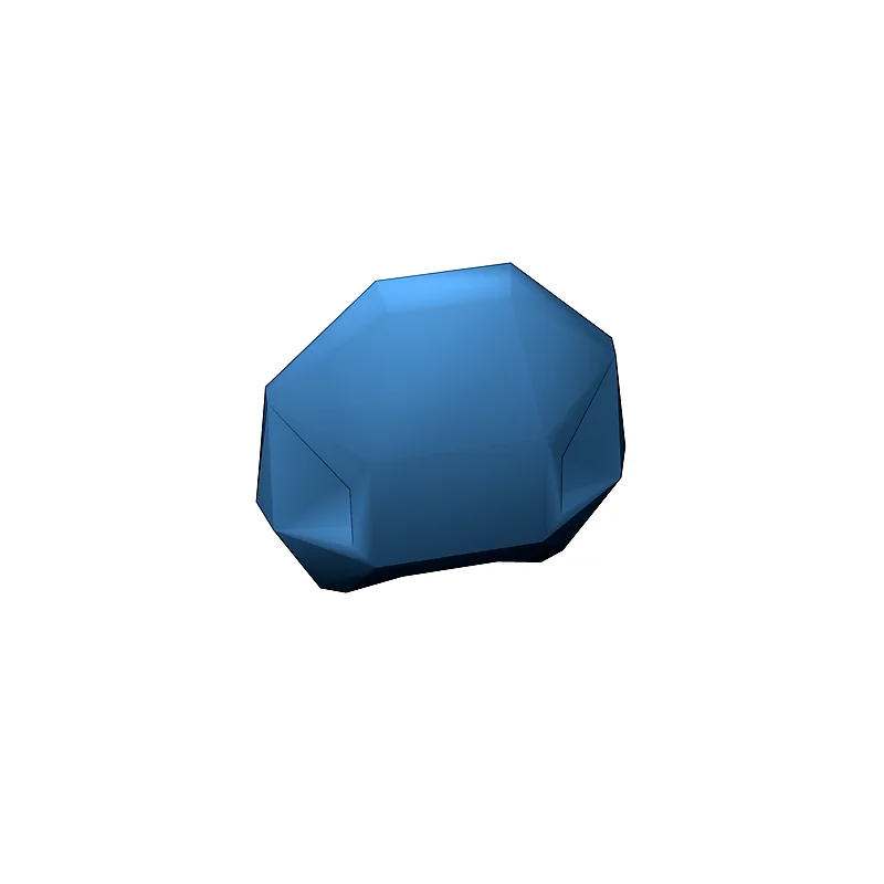 3D модель Плечевой щиток для фигурок Halo 3 Mk 6 Spartan - фото 3