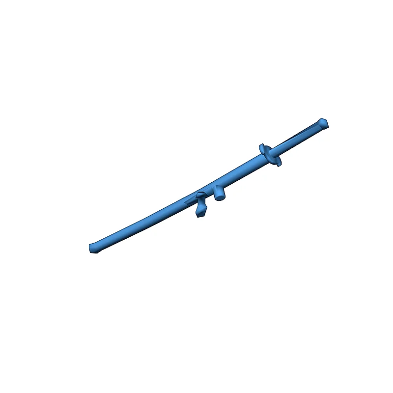 3D модель Katana для фигурок Halo 3 Hayabusa - фото 3