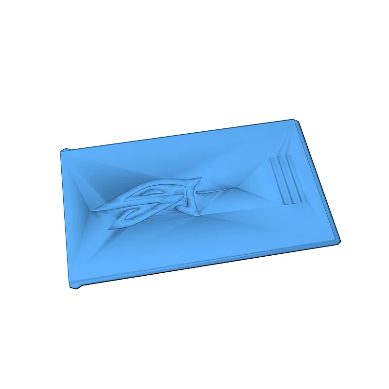 3D модель Компактный короб для рыболовных принадлежностей - фото 21