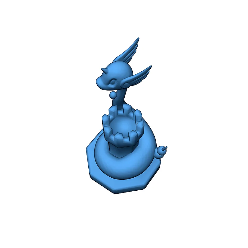 Шахматный набор Покемонов с фигурой епископа Глассиона