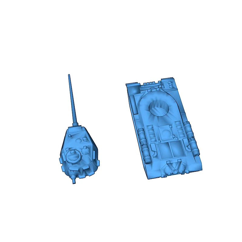 3D модель Модель Object 248 с 100-мм пушкой - фото 3