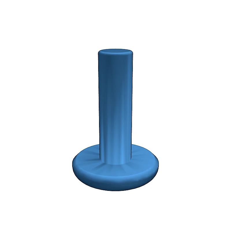 3D модель Запасная пластиковая скоба и фиксатор для стола IKEA Skarsta - фото 9