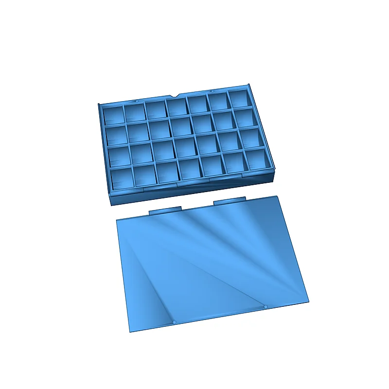 3D модель Многофункциональная коробка с переменным количеством отсеков - фото 5