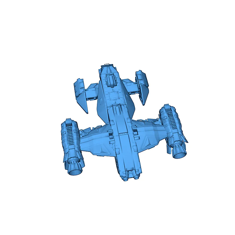 3D модель Корабль НММ Corvette "Drake Interplanetary Cutlass Black" - фото 3