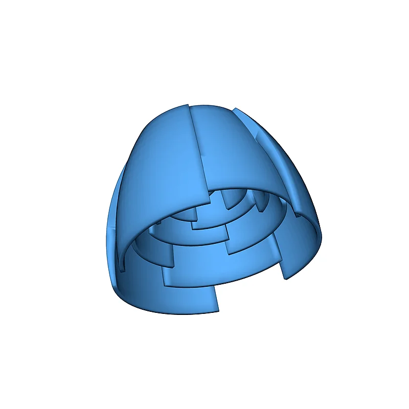 3D модель Гиперболоидный букет на День святого Валентина - фото 16