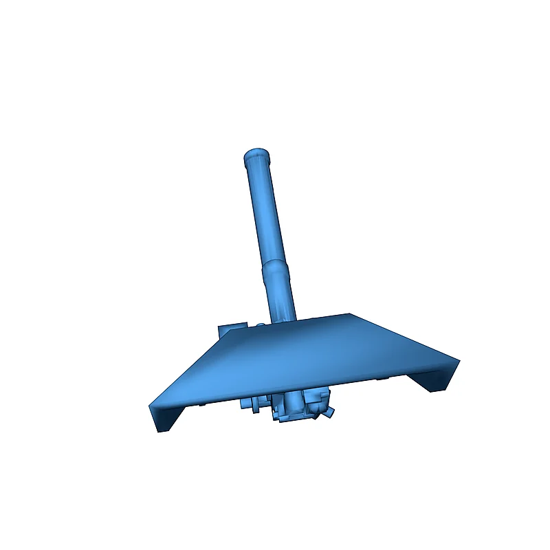 3D модель Модель СУ-57 (57мм M3 GMC T48 в советской службе) - фото 11