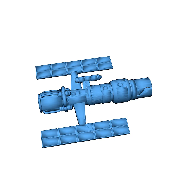 3D модель Научный спутник Figyel II для Battletech - фото 3