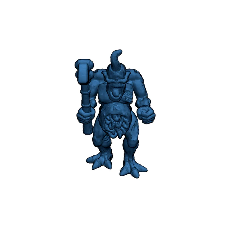 3D модель Модель Демон-переносчик чумы с Вархаммером - фото 12