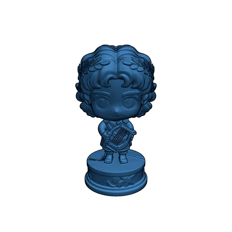 3D модель Модель Apollo в стиле чиби - Олимпийская коллекция - фото 3