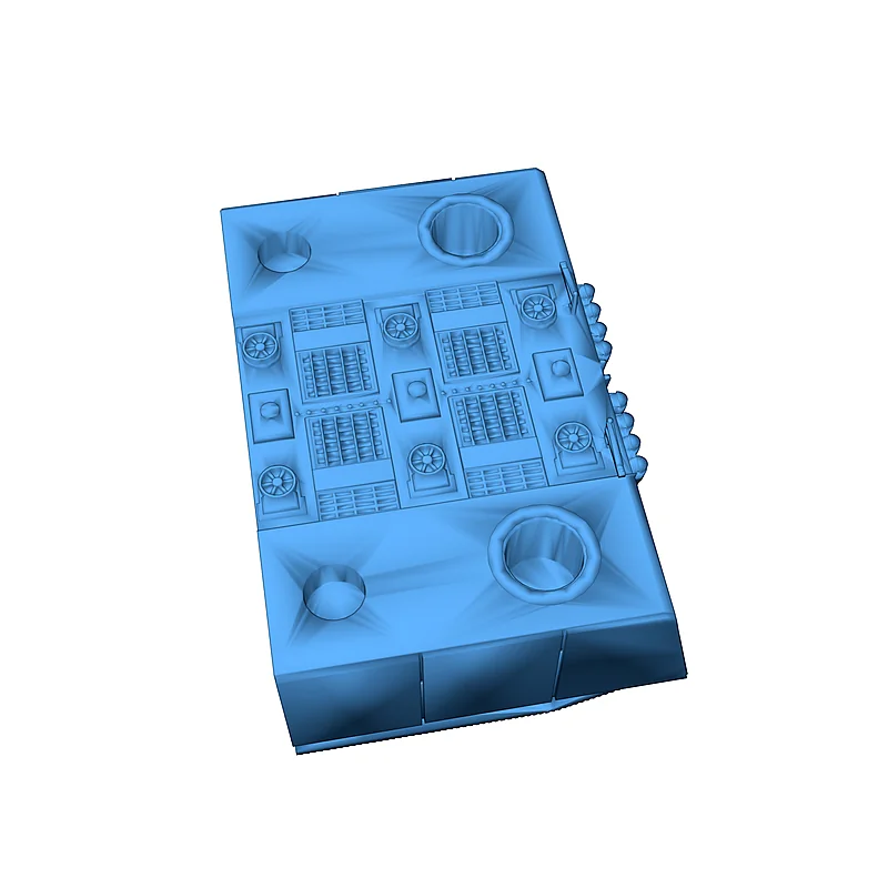 3D модель Модель Rattle Tank 100 масштаба - фото 27