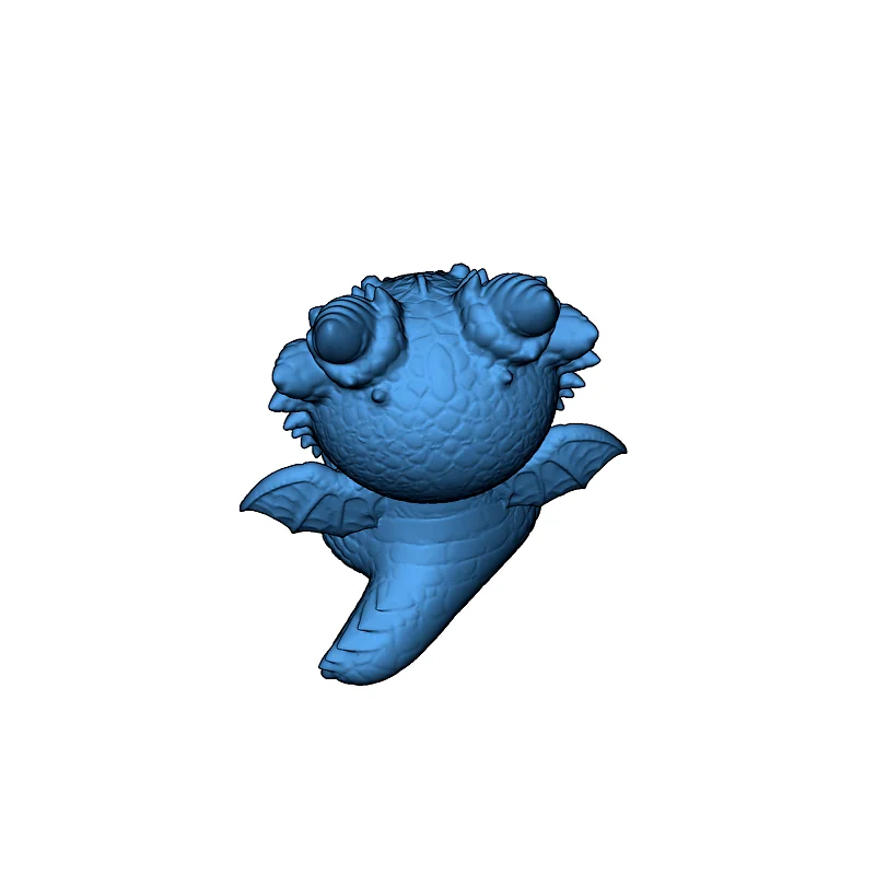 Модель: Брелок и фигурка Дракончика Сердца