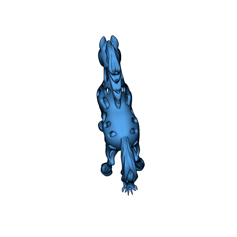 3D модель Пустой Конь - Элегантный и Мощный - фото 3